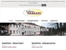 Tablet Screenshot of kulhuanpaakari.fi